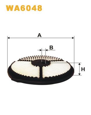 WIX FILTERS Воздушный фильтр WA6048